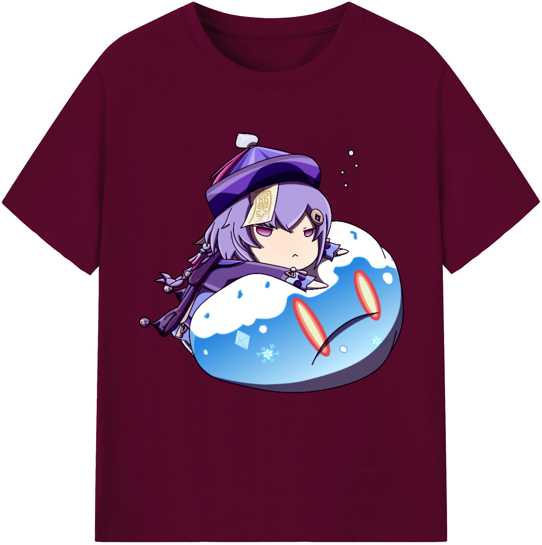 げんし神 七七 なな  genshin Nana レディースカジュアルプリントTシャツ（綿100％）